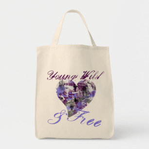 Tote Bag Jeune artiste Fille sauvage et libre