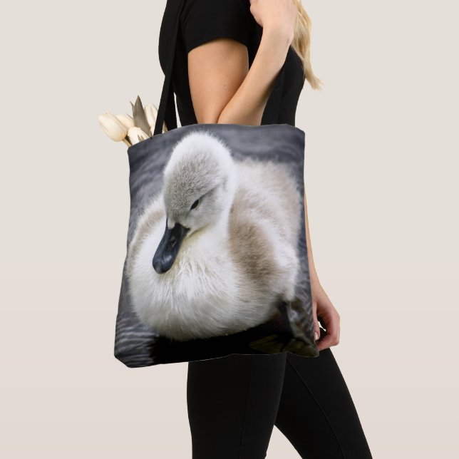 Tote Bag Jeune cygne du cygne | de bébé (De près)