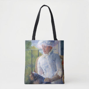 Tote Bag Jeune fille et son chien, Mary Cassatt