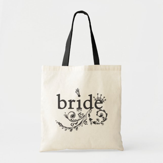 Tote Bag Jeune mariée (Devant)