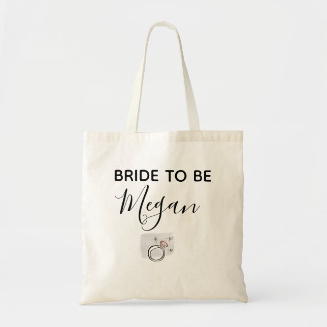 Tote Bag Jeune mariée (Devant)