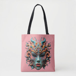 Tote Bag Jeune Méduse - Chemise en Art de Mythologie Psyche