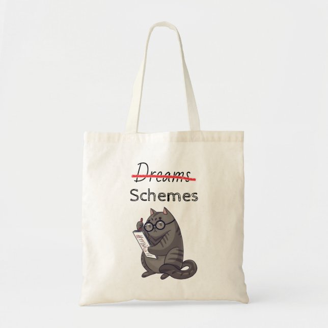 Tote Bag Jeux de chats mignons Chat amusant (Devant)