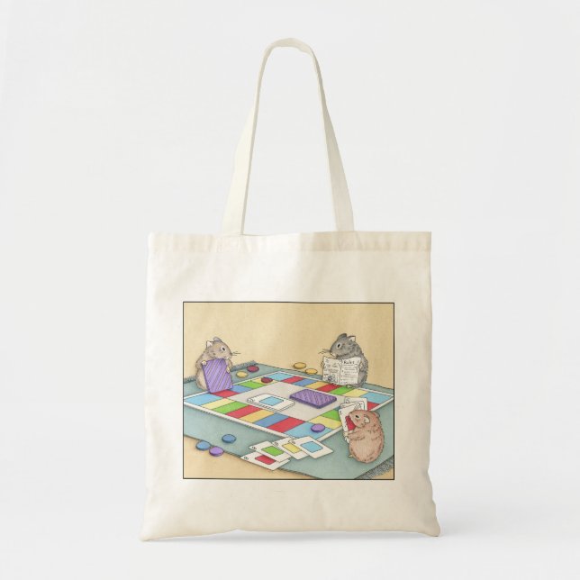 Tote Bag Jeux de hamsters (Devant)