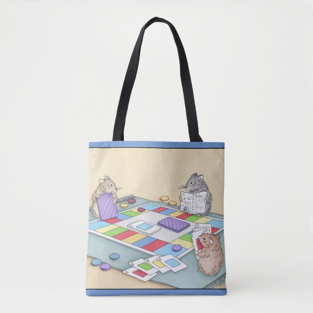 Tote Bag Jeux de hamsters (Devant)