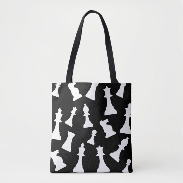 Tote Bag Jeux d'échecs conception (Devant)
