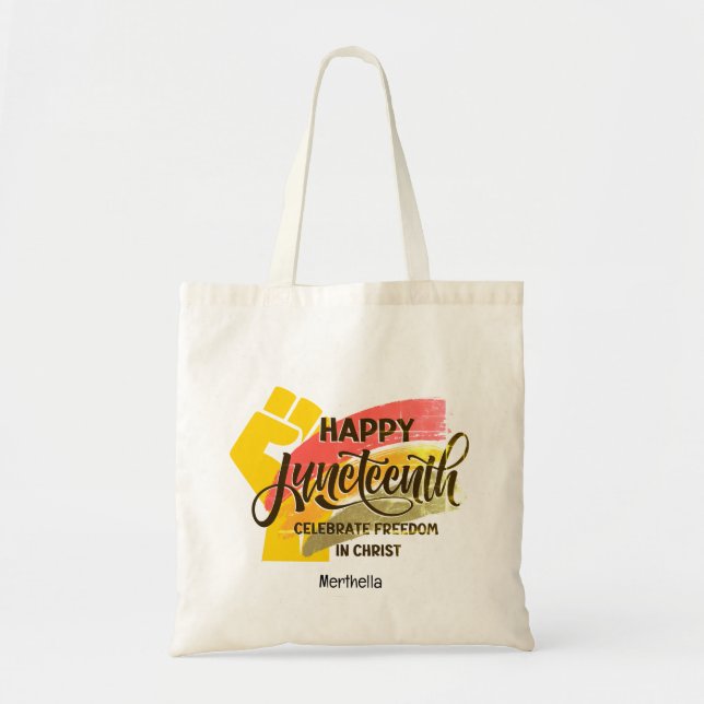 Tote Bag JEUX JUNETEENTH Christian (Devant)