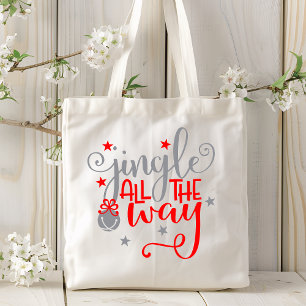 Tote Bag Jingle Tout Le Chemin Des Cloches De Noël