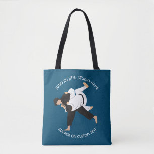 Tote Bag Jiu Jitsu Judo Martial Arts Studio