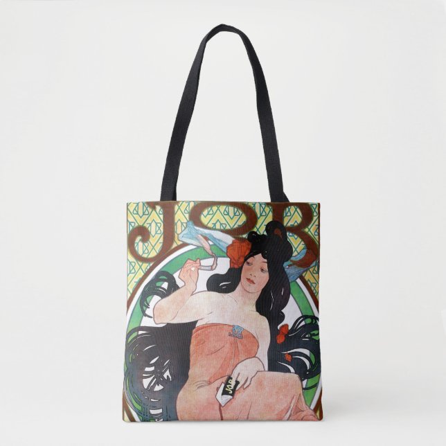 Tote Bag JOB, Mucha (Devant)