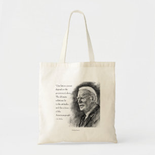 Tote Bag Joe Biden et Citation écologique