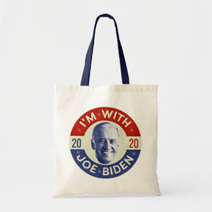 Tote Bag Joe Biden pour le Président 2020 Démocrate Photo R