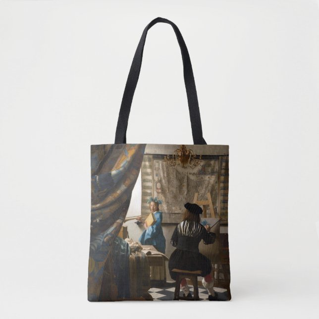 Tote Bag Johannes Vermeer - L'Allégorie de la Peinture (Devant)