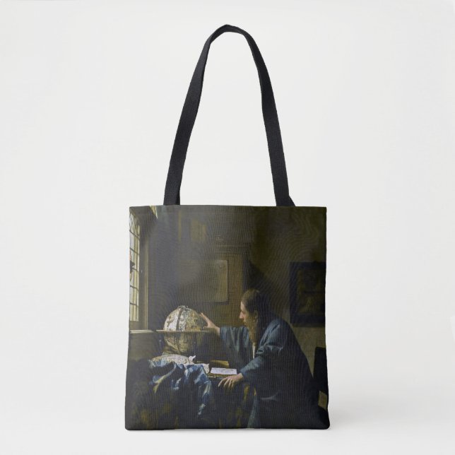 Tote Bag Johannes Vermeer - L'astronome (Devant)