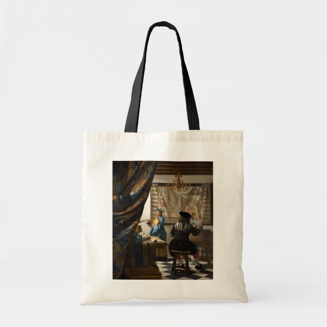 Tote Bag Johannes Vermeer - The Allegory of Painting