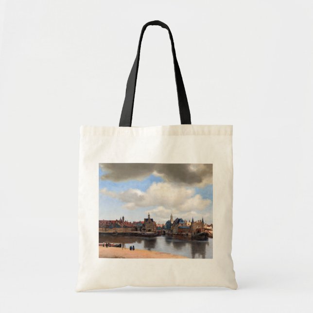Tote Bag Johannes Vermeer - Vue de Delft (Devant)
