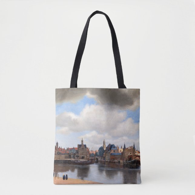 Tote Bag Johannes Vermeer - Vue de Delft (Devant)