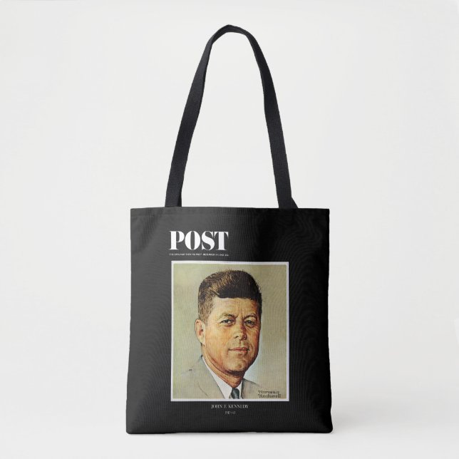 Tote Bag John F. Kennedy DANS MEMORIAM (Devant)