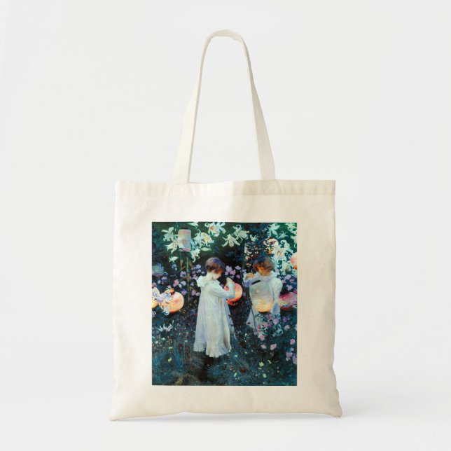 Tote Bag John Singer Sargent Carnation Lily Lily Rose (Devant)