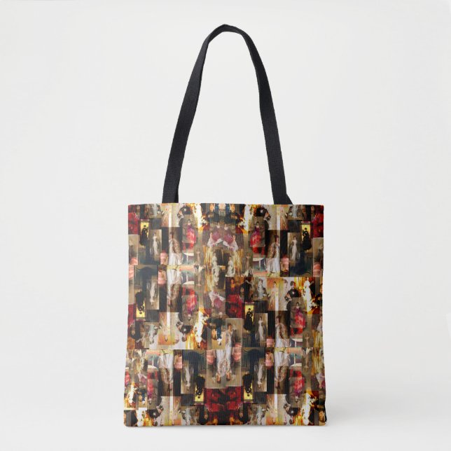 Tote Bag .John Singer Sargent Elegant Ladies Collage (Devant)