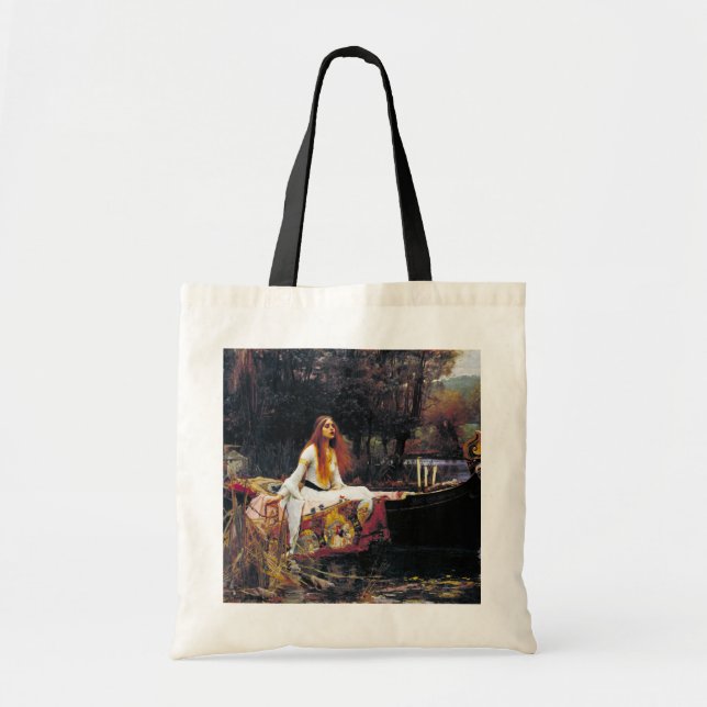 Tote Bag John William Waterhouse La Dame De Shalott (Devant)