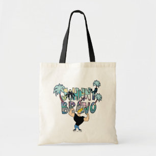 Tote Bag Johnny Bravo Palm Tree Nom