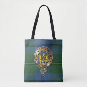 Tote Bag Johnstone Tartan & Badge