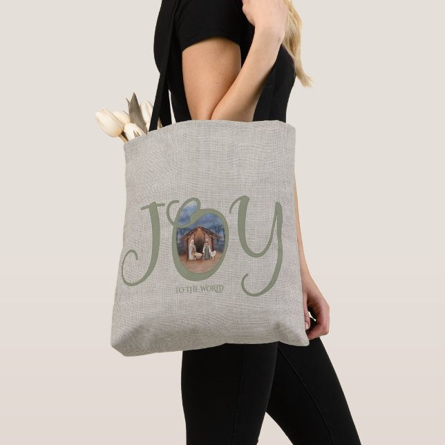 Tote Bag JOIE à la Nativité Mondiale (De près)