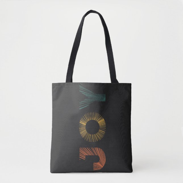 Tote Bag Joie Colorée (Devant)
