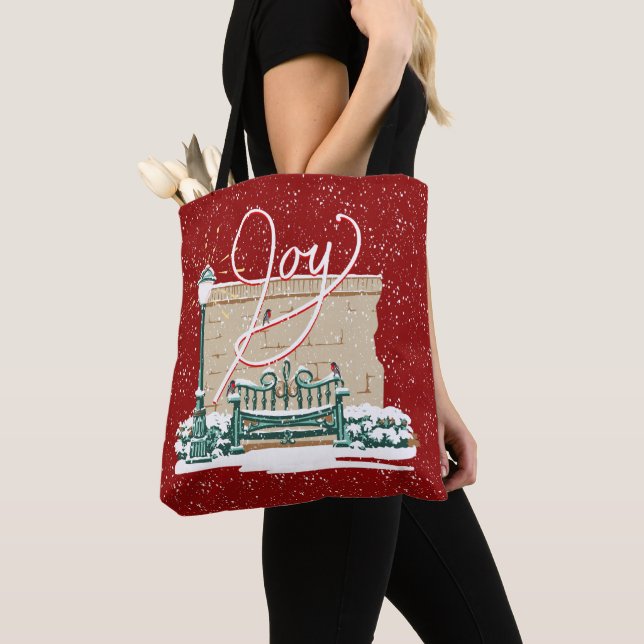 Tote Bag Joie de Noël (De près)
