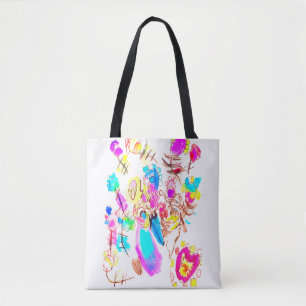 Tote Bag Joie de paon gentil