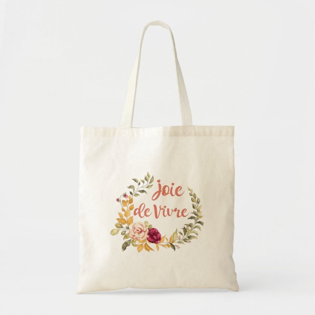 Tote Bag Joie de Vivre (Devant)