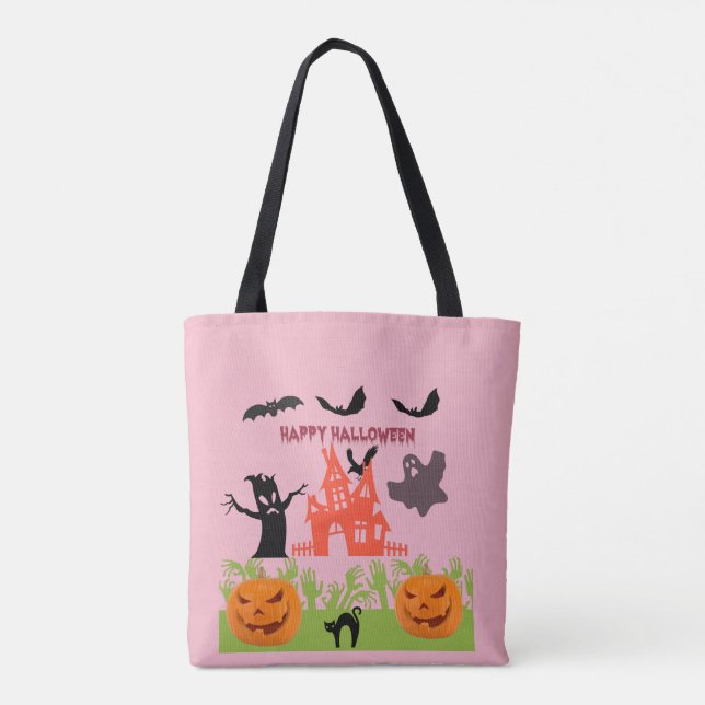 Tote Bag Joie Ghoulish de vacances (Dos)