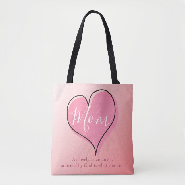 Tote Bag Joie Maman Pink Ombre (Devant)