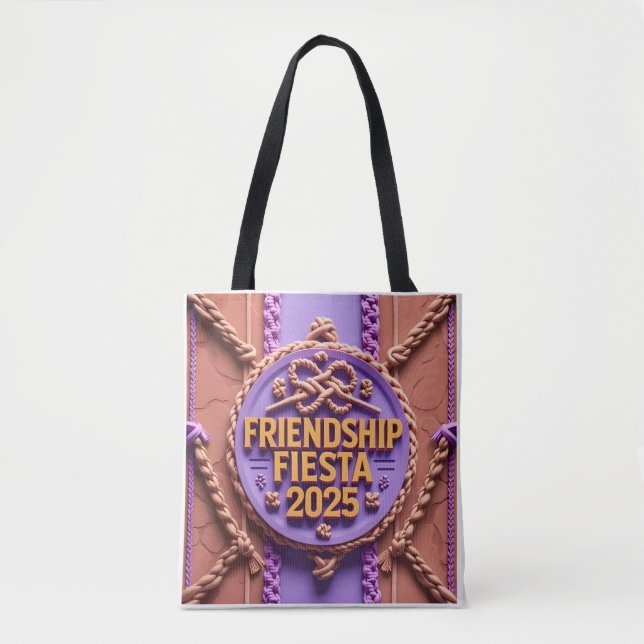 Tote Bag Joie Tissée (Devant)