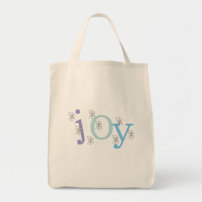 Tote Bag JOIE Tshirts et cadeaux de vacances (Devant)