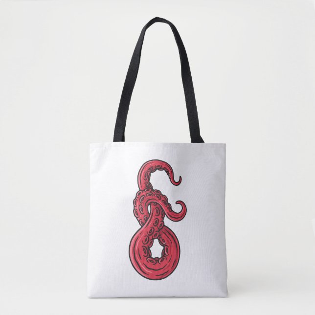 Tote Bag Joined tentacles (Devant)