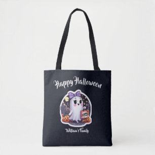 Tote Bag Joli ami goule Approuvé Halloween noir