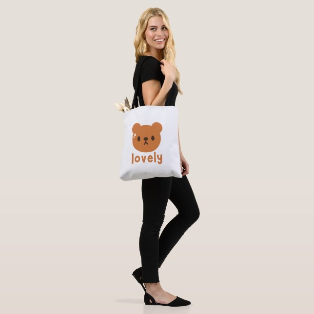Tote Bag Joli et mignon (Sur le modèle)