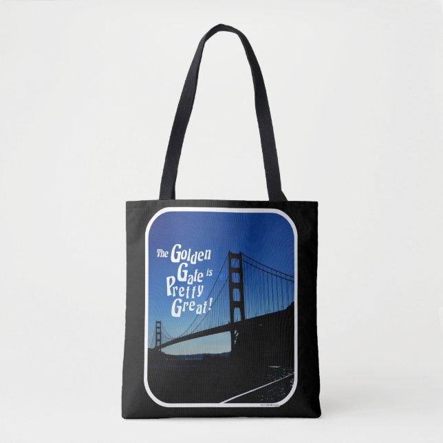 Tote Bag Joli Grand Porte D'Or (Devant)