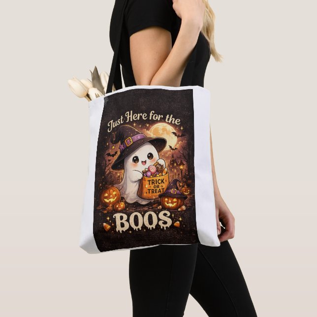 Tote Bag Joli Halloween  (De près)