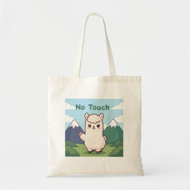 Tote Bag Joli Lama  (Devant)