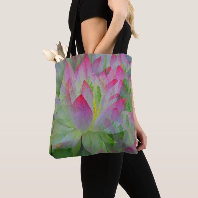 Tote Bag Joli Lotus....... (De près)
