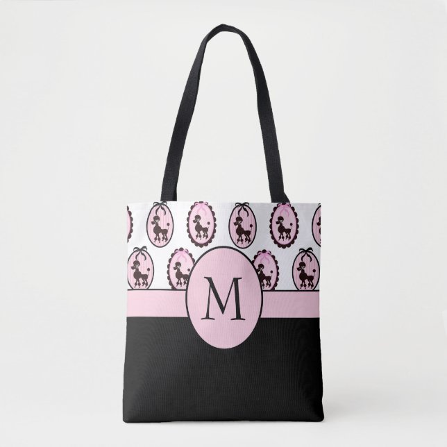 Tote Bag Joli Monogramme Parade de canicules (Devant)