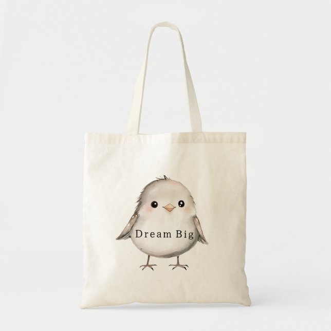 Tote Bag Joli Oiseau (Devant)