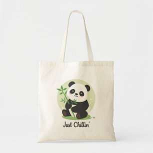 Tote Bag Joli panda "Just Chillin'"