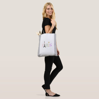 Tote Bag Joli Paris Texte Épaule Épicerie