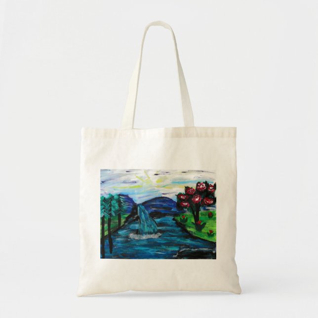 Tote Bag Joli paysage (Devant)