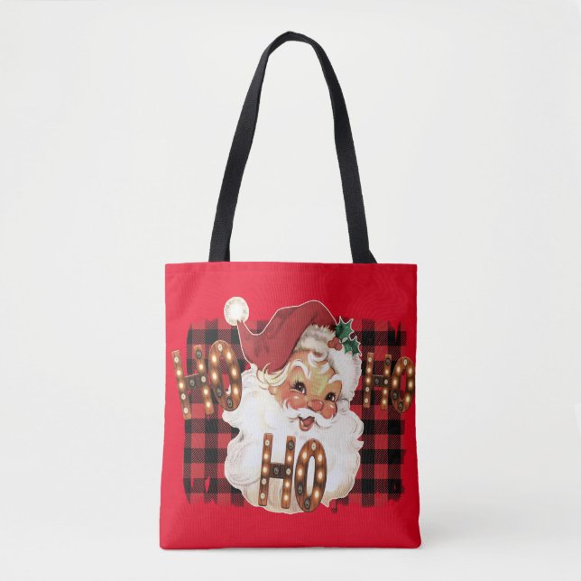 Tote Bag Joli Père Noël  (Devant)