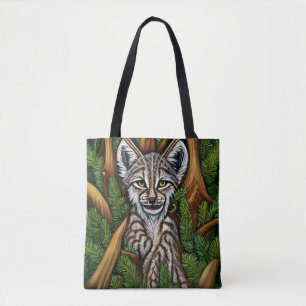 Tote Bag Joli Petit Lynx Kitten adorable
